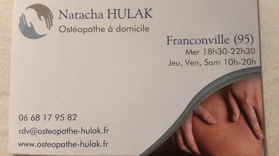 Natacha Hulak, Ostéopathe DO